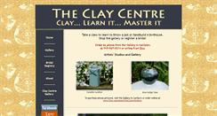 Desktop Screenshot of claycentre.com